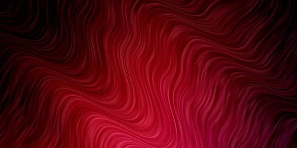 Açık Pembe Kıvrımlı Kırmızı Vektör Arkaplan Renkli Çizimler Kıvrımlardan Oluşur — Stok Vektör