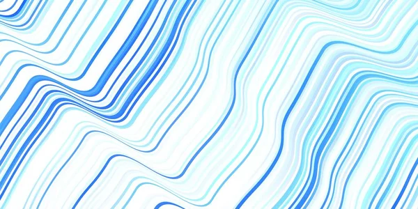 Mise Page Vectorielle Bleu Clair Avec Des Lignes Douces Échantillon — Image vectorielle