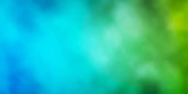 Azzurro Sfondo Vettoriale Verde Con Nuvole Nuvole Colorate Astratte Sull — Vettoriale Stock