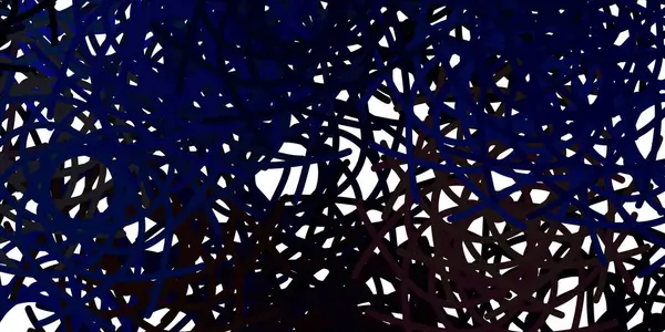 Modèle Vectoriel Bleu Clair Jaune Avec Des Formes Abstraites Illustration — Image vectorielle