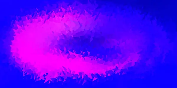 Light Purple Pink Vector Geometric Polygonal Wallpaper Elegant Abstract Illustration — Stock Vector