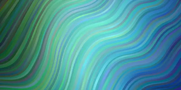 Modèle Vectoriel Bleu Clair Vert Avec Lignes Illustration Demi Teinte — Image vectorielle
