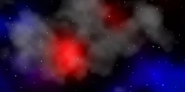 Σκούρο Κόκκινο Διάνυσμα Διάταξη Φωτεινά Αστέρια — Διανυσματικό Αρχείο