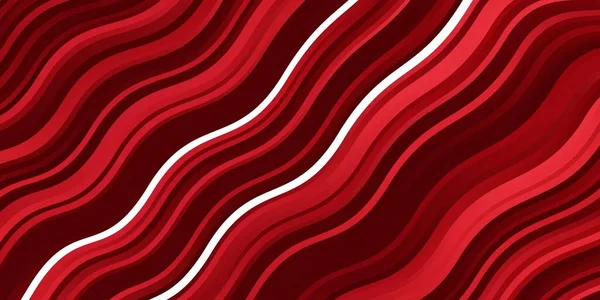 Layout Vettoriale Rosso Chiaro Con Linee Ironiche — Vettoriale Stock