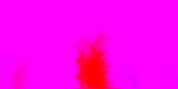 Світло Рожевий Червоний Векторний Багатокутний Фон Ілюстрація Розбитому Скляному Стилі — стоковий вектор