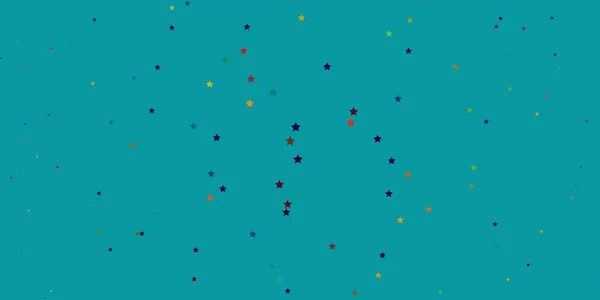 Тёмный Многоцветный Векторный Рисунок Абстрактными Звёздами Современная Геометрическая Абстрактная Иллюстрация — стоковый вектор