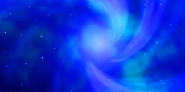 Світло Blue Векторний Шаблон Неоновими Зірками Барвисті Ілюстрації Абстрактному Стилі — стоковий вектор
