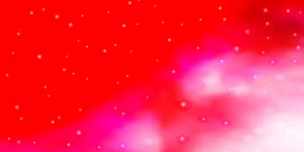 Φως Κόκκινο Διάνυσμα Φόντο Μικρά Και Μεγάλα Αστέρια Σύγχρονη Γεωμετρική — Διανυσματικό Αρχείο