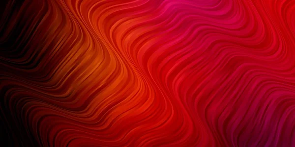 Темно Розовая Красная Векторная Компоновка Дугой Абстрактная Градиентная Иллюстрация Кривыми — стоковый вектор