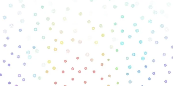 Легкие Многоцветные Векторные Каракули Текстуры Цветами Простой Дизайн Цветами Абстрактном — стоковый вектор