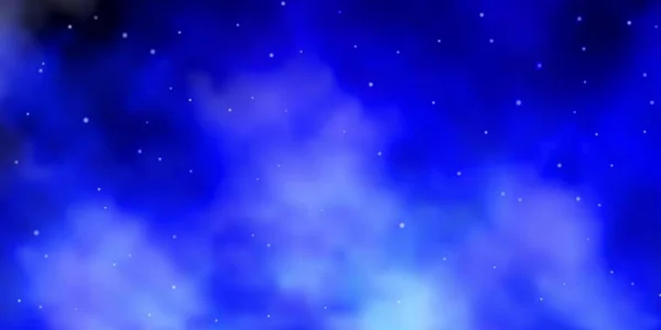 Rosa Oscuro Patrón Vector Azul Con Estrellas Abstractas — Vector de stock