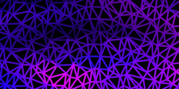 Hellviolettes Rosafarbenes Vektordreieck Mosaikmuster Moderne Abstrakte Illustration Mit Polygonalen Dreiecken — Stockvektor