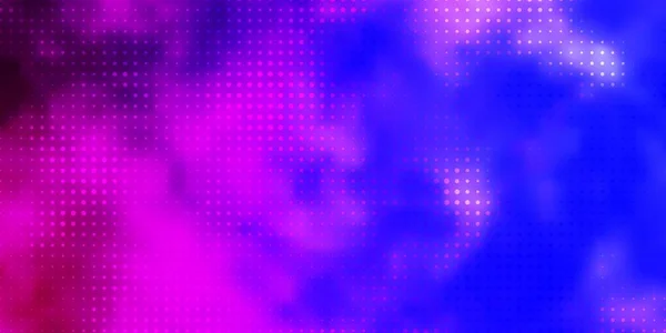 Açık Mor, daireli pembe vektör şablonu. Renkli çember şekilli modern soyut illüstrasyon. Marka kitabınız için yeni şablon.