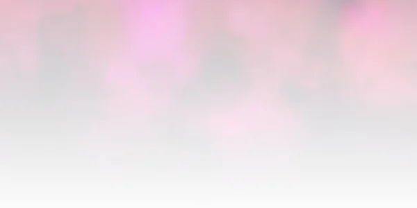 Modello Vettoriale Rosa Chiaro Con Cielo Nuvole Nuvole Colorate Astratte — Vettoriale Stock