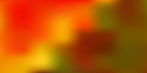 明るいオレンジ色のベクトル抽象的なぼかしの背景 ハーフトーンスタイルでグラデーションとカラフルなイラスト ランディングページデザイン — ストックベクタ