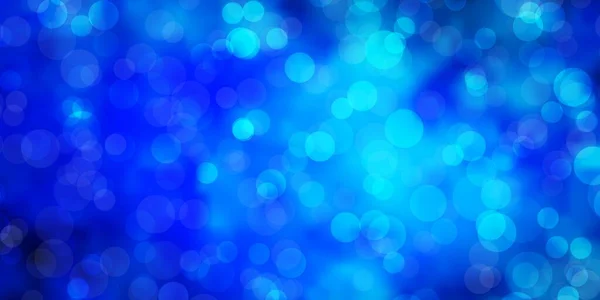 Plantilla Vectorial Light Blue Con Círculos — Vector de stock