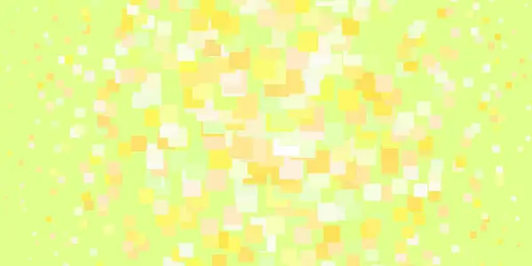 Jasnozielone Żółte Tło Wektorowe Stylu Wielokątnym Kolorowa Ilustracja Prostokątami Gradientowymi — Wektor stockowy