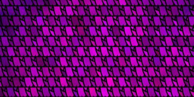 Çokgen şekilli koyu mor vektör deseni. Renkli üçgenli modern soyut illüstrasyon. İniş sayfaları için şablon.