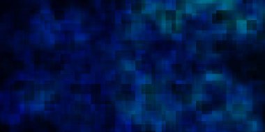 Dikdörtgenli hafif Mavili vektör şablonu. Soyut arkaplanda renkli gradyan olan dikdörtgenler. Reklamlar ve reklamlar için desen.