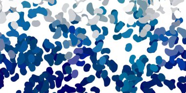 Soyut şekilli açık yeşil vektör şablonu. Soyut tarzda, gradyan formlarda basit tasarım. Reklamlarınız için modern tasarım.