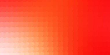 Açık Kırmızı, daireli sarı vektör şablonu.