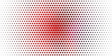 Açık Mavi, daireli kırmızı vektör dokusu.