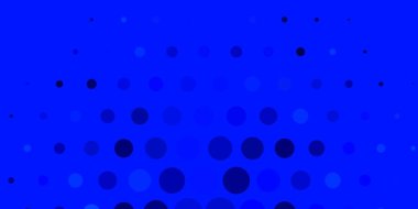 Daire şekilli koyu mavi vektör düzeni.