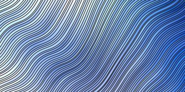 Kıvrımlı hafif BLUE vektör düzeni.