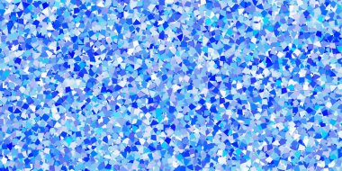 Üçgenli açık mavi vektör arkaplan. Renkli üçgenlerin olduğu bir resim. Posterler ve afişler için en iyi tasarım.