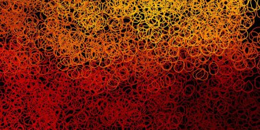 Kaotik şekilli koyu kahverengi vektör arkaplanı. Soyut tarzda renkli şekilli bir illüstrasyon. İşiniz için akıllı tasarım.