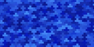 Çokgen biçiminde hafif BLUE vektör arkaplanı. Gradyan dikdörtgenleri ve kareleri olan renkli çizimler. Reklamlar ve reklamlar için desen.