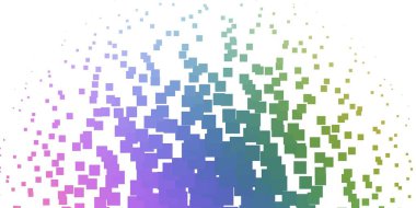 Dikdörtgen biçiminde hafif Çokrenkli vektör dokusu.