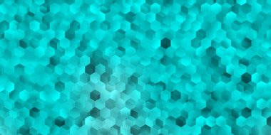 Rastgele şekilli açık yeşil vektör arkaplanı. Soyut tarzda, gradyan formlarda basit tasarım. İşiniz için akıllı tasarım.