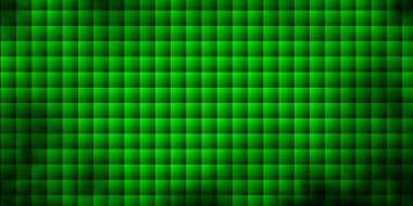 Açık yeşil, dikdörtgen biçiminde sarı vektör dokusu. Gradyan dikdörtgenleri olan bir resim. Reklamlar ve reklamlar için desen.