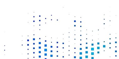 Çizgileri ve dikdörtgenleri olan koyu mavi vektör düzeni. Gradyan dikdörtgenleri olan bir resim. Reklamınız, posteriniz, afişiniz için en iyi tasarım.