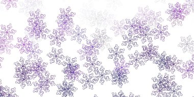 Açık pembe vektör çizim şablonu. Çiçekli. Soyut arka planda gradyan çiçekleri olan modern tasarım. İşiniz için en iyi tasarım.