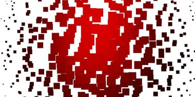 Açık Yeşil, kırmızı vektör düzeni çizgiler, dikdörtgenler.