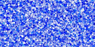 Üçgen biçiminde açık mavi vektör dokusu. Renkli üçgenli modern soyut illüstrasyon. Broşürler, broşürler için desen