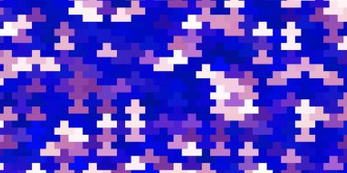 Açık Mavi, kare biçiminde sarı vektör deseni.