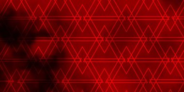 Koyu kırmızı, sarı vektör arkaplan çizgileri, üçgenler.