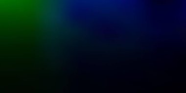 Açık mavi, yeşil vektör bulanık arkaplan. Görüntü stili ve gradyan ile soyut renkli resimleme. Uygulamalar için tasarımınız.