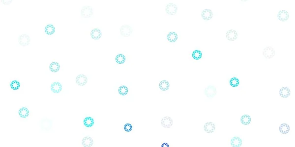 Светло Голубой Векторный Рисунок Сферами Красочная Иллюстрация Градиентными Точками Стиле — стоковый вектор