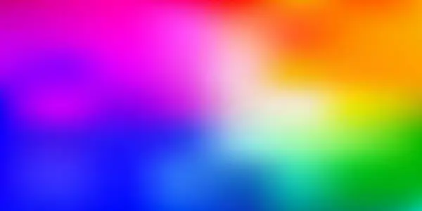 Vecteur Multicolore Clair Toile Fond Floue Illustration Colorée Abstraite Avec — Image vectorielle