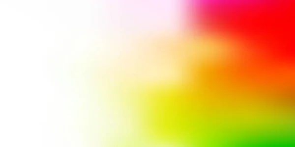 Luz Multicolor Vector Abstracto Difuminación Telón Fondo Ilustración Abstracta Colorida — Vector de stock