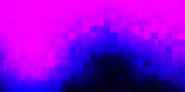 Темно Фіолетова Векторна Обкладинка Квадратному Стилі Абстрактна Ілюстрація Градієнтними Квадратами — стоковий вектор