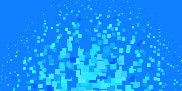 Licht Blue Vector Achtergrond Met Rechthoeken Kleurrijke Illustratie Met Gradiënt — Stockvector