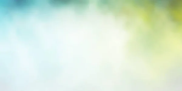 Светло Голубая Зеленая Векторная Компоновка Облаками Иллюстрация Абстрактном Стиле Градиентными — стоковый вектор