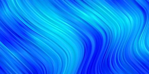 Licht Blue Vector Achtergrond Met Wrange Lijnen — Stockvector