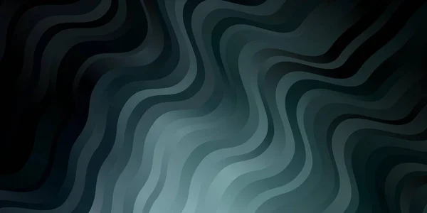Ciemnoniebieski Wektor Tekstury Wry Lines Zupełnie Nowa Kolorowa Ilustracja Wygiętymi — Wektor stockowy