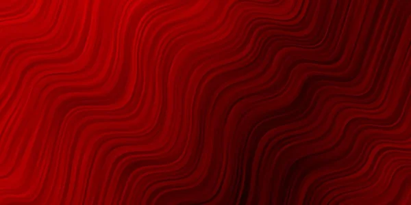 Темно Червоний Векторний Шаблон Кривими — стоковий вектор